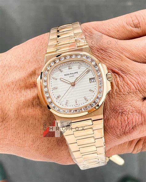 patek philippe diamond bezel